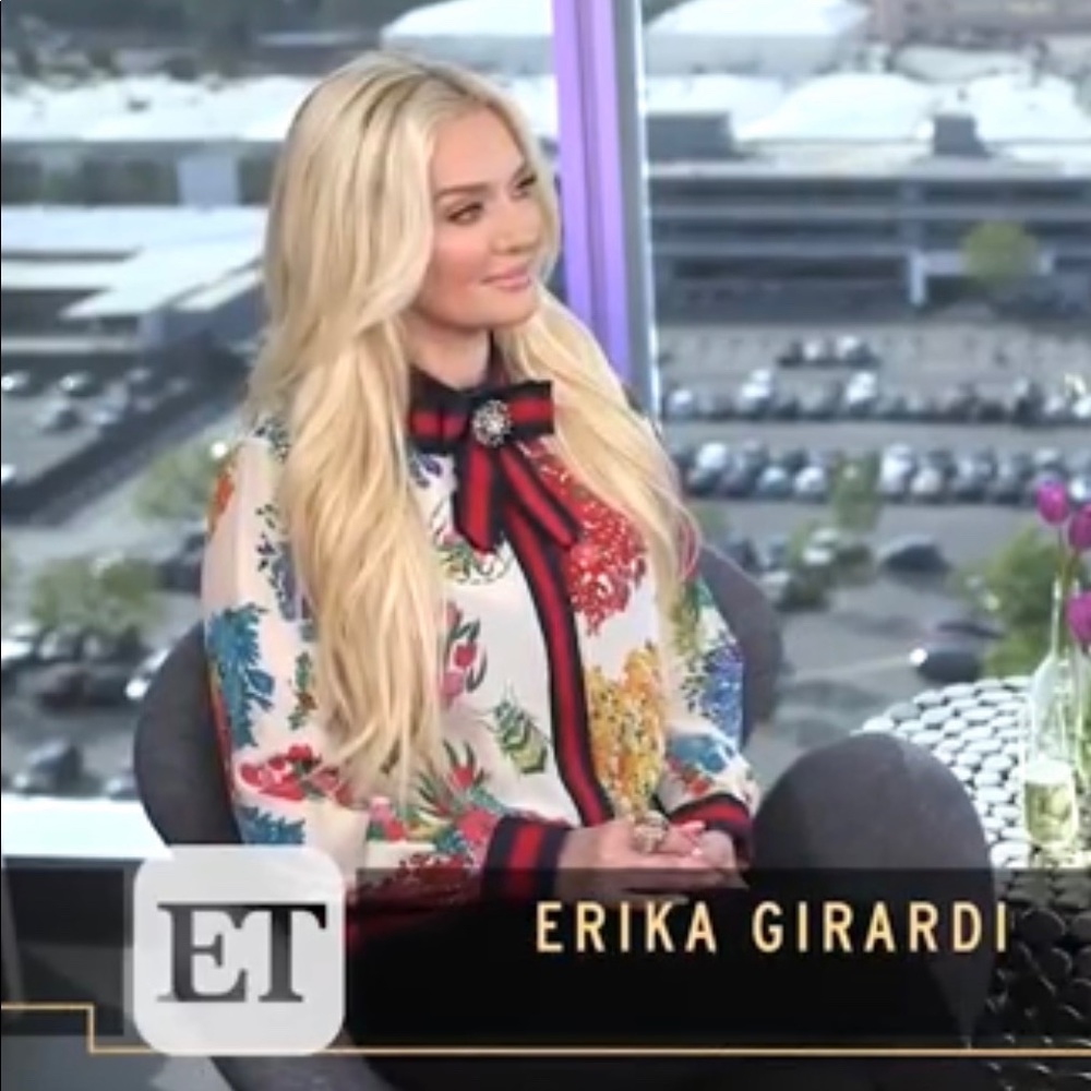 Erika Girardi Jayne worn Gucci Blouse - Picture 1 of 8
